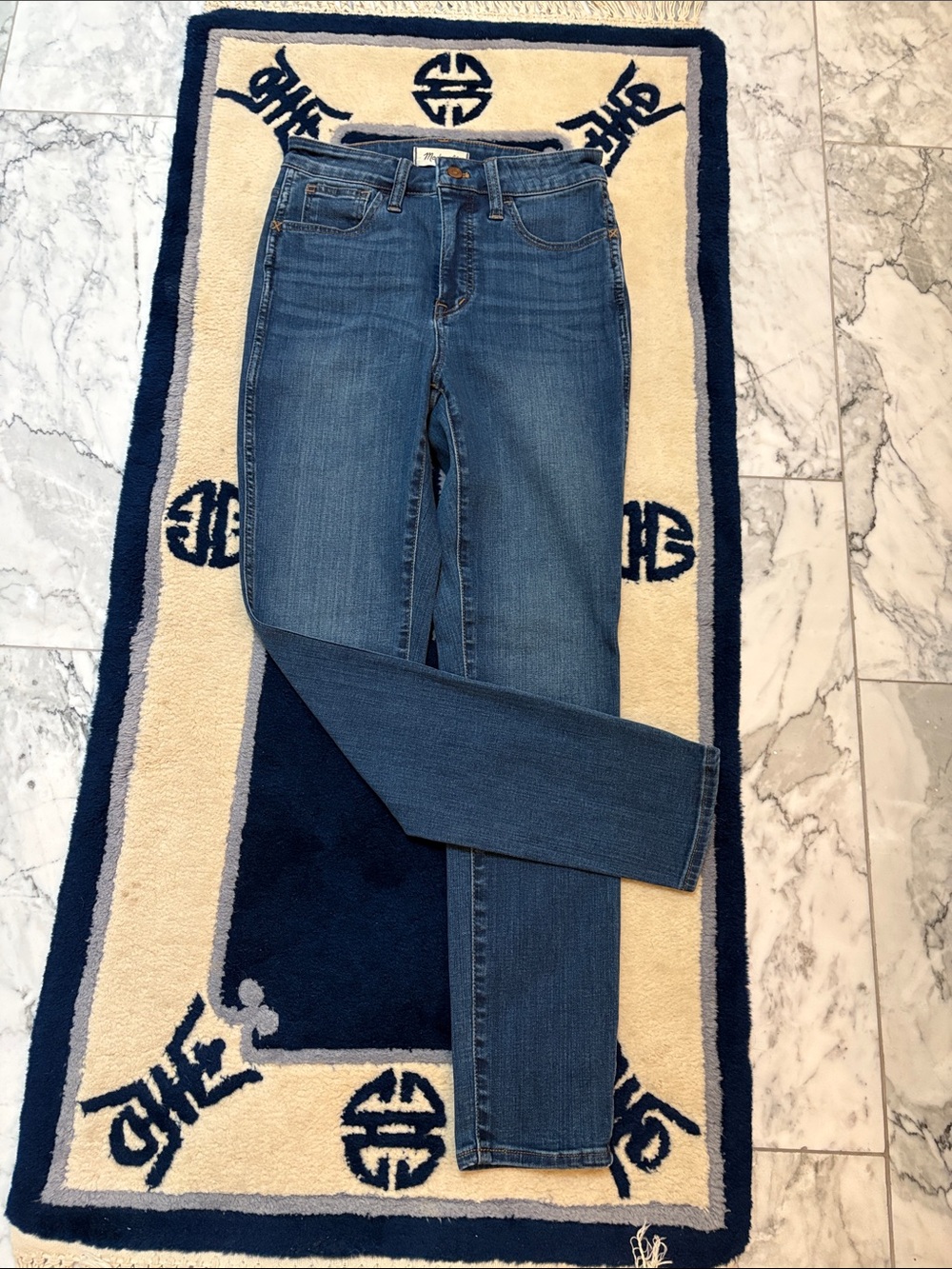 Madewell Medium Blue Skinny Jeans